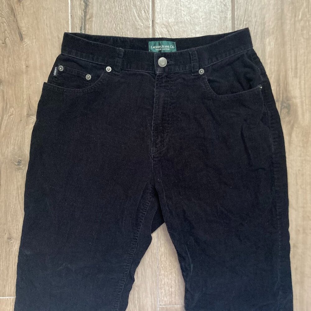 Lauren Jeans Co. Fine Wale Corduroy Pants